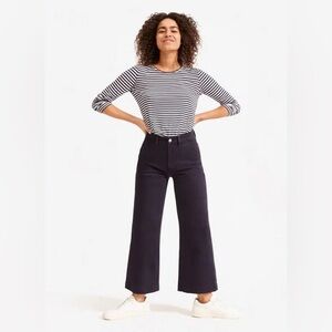 Everlane Wide Leg Crop Pants